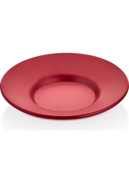 1533.R - Drinkware 6'lı Kırmızı Bardak Altlığı 12,5 Cm, Thermoset Melamin