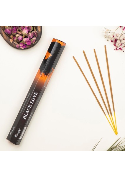 Siyah Aşk Aromalı Premium Çubuk Tütsü