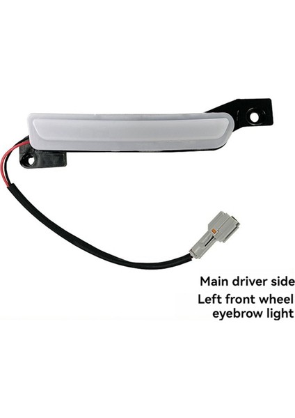 Chery Jetour Traveler T2 Araba Çarkı Kaş Lambası Modifikasyonu Sol ve Sağ Ön Tekerlek Kaş Lambası Ön Sol (Yurt Dışından) indirimleri