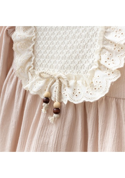 Fırfırlı Fiyonklu Kız Bebe Elbise modelleri