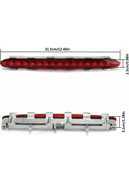 LED Arka Üçüncü Fren Işığı Durdurma Lambası Kuyruk Işığı Mercedes Benz Clk W209 C209 2002-2009 2098201056 (Yurt Dışından) fırsatları