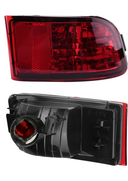 Toyota Land Cruiser Prado 120 Kuyruk Lambası 2002-2009 Arka Tampon Reflektörleri Işıklar Ampul Yok (Yurt Dışından) modelleri