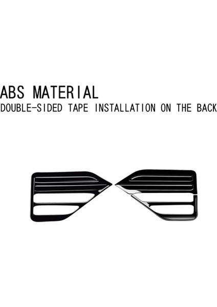 Toyota Noah Voxy 90 Serisi 2022 Siyah Için Arka Reflektör Sis Işık Lamba Kapağı Trim Çerçeve Çerçeve Dış Aksesuarlar (Yurt Dışından) modelleri