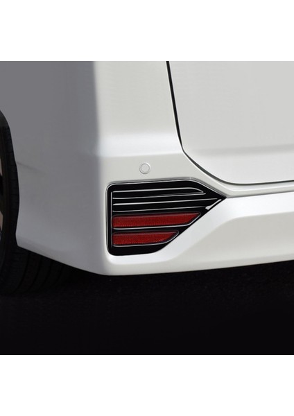 Toyota Noah Voxy 90 Serisi 2022 Siyah Için Arka Reflektör Sis Işık Lamba Kapağı Trim Çerçeve Çerçeve Dış Aksesuarlar (Yurt Dışından) fırsatları