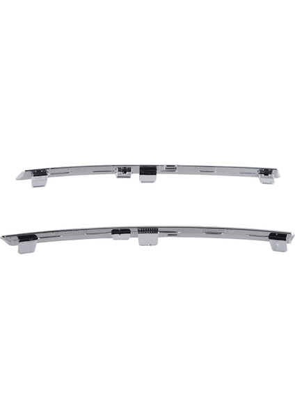 Audi Q7 Için Ön Tampon Yan Spoyler Krom Trim Kalıplama Seti 2010 -2015 4L0807243 4L0807244 (Yurt Dışından)