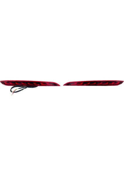 Araba Arka Tampon Işığı LED Dinamik Dönüş Sinyali Işıkları Arka Uyarı Lambası Reflektörü Hyundai Sonata 2015-2017 (Yurt Dışından)