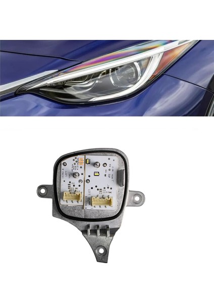 Araba Ön LED Far Gündüz Çalışma Işık Moule Infiniti QX30/Q30 2017-2019 Yüksek Yapılandırma B010390-B L (Yurt Dışından) fiyatları