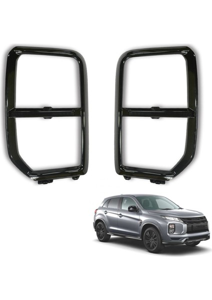 Araba Sol Sürücü Tarafı Ön Tampon Sis Lambası Kapağı Çerçeve Izgara Yedek Mitsubishi Asx 2020 (Yurt Dışından) fırsatları