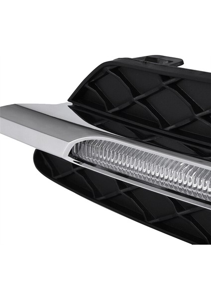 Çift LED Drl Gündüz Koşu Farları Sis Lambası Mercedes Benz C-Serisi W204 C250 C300 11-13 (Yurt Dışından) fiyatları