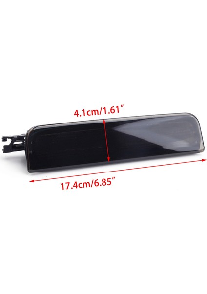 2K0945087C Araba Dumanlı Siyah LED Yüksek Montaj Arka Üçüncü Fren Işık Durdurma Sinyal Lambası Vw Caddy Mk3 2001-2016 (Yurt Dışından) modelleri
