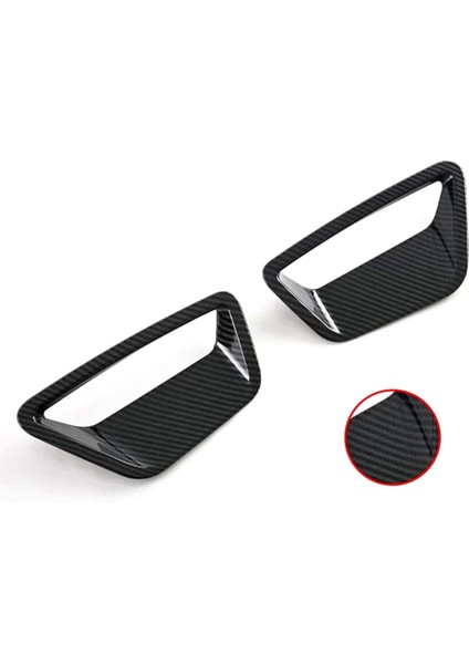 Bmw 5 Serisi G60 2024 Arka Sis Kapağı Trim Dekorasyon Dış Aksesuarları Abs Karbon Fiber Desen (Yurt Dışından) fiyatları