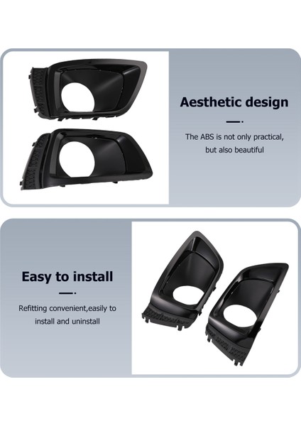 Araba Sis Lambası Kapağı Izgara Çerçeve Çerçeve Döşeme Lambası Kapak LED Far Sis Işığı Subaru Forester Xt 2014-2016 (Yurt Dışından) fırsatları