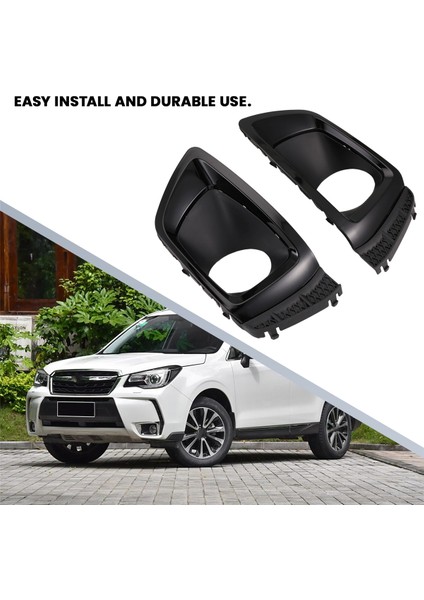 Araba Sis Lambası Kapağı Izgara Çerçeve Çerçeve Döşeme Lambası Kapak LED Far Sis Işığı Subaru Forester Xt 2014-2016 (Yurt Dışından) indirimleri