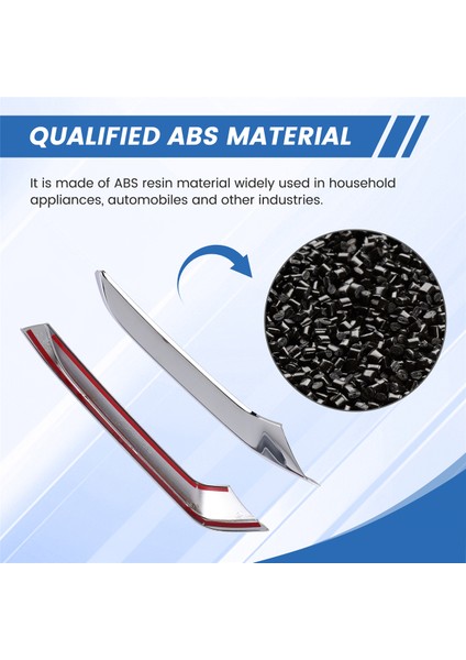 Araba Chrome Ön Tampon Alt Grille Trim Şeritler Honda Hrv Hr-V-Vzel 2021 2022 (Yurt Dışından) indirimleri