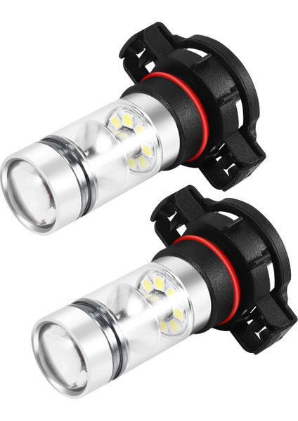 2x 5202 H16 PS24W Yüksek Güçlü 100W 6000K Süper Beyaz LED Sis Drl Fıll Bulu (Yurt Dışından) fiyatları