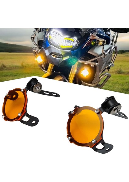 Bmw R1200GS Için Lc R1250GS Macera R1250 Gsa F800GS F850GS F850GS Adv Motosiklet Çifle Sis Fark Koruyucu Koruma (Yurt Dışından) fiyatları