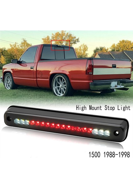 Yüksek Mound Stop Işık Chevy Silverado Gmc C/k 1500 1988-1998 Için 3. Kuyruk Fren Lambası (Yurt Dışından) fiyatları
