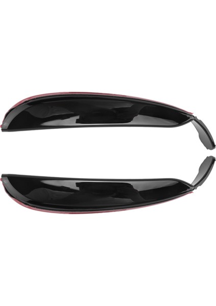 Ön Tampon Sisli Temel Ayırıcı Canard Hava Kapak Trim Mercedes-Benz C Sınıfı W205 C43 Amg 2019+ Parlak Siyah (Yurt Dışından) modelleri