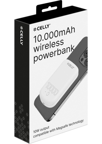 10W Manyetik Powerbank 10000 Mah Beyaz fırsatları