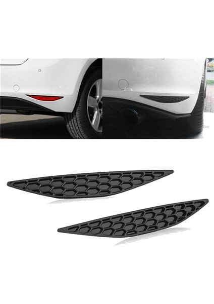 1pair Arka Çubuk Petek Yansıtıcı Vw Golf Için Trim Stil 7 Gtı Mk7 2014-2018 Tail Sis Far Şeritler Çıkartma (Yurt Dışından) modelleri