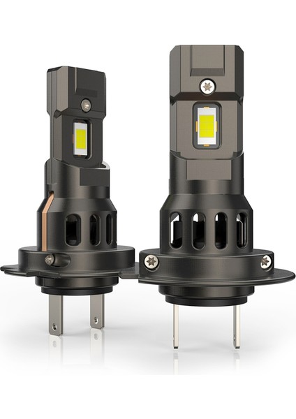 2pcs 3300LM H7 LED Far Ampulü Kablosuz 66W Csp Otomatik Far Otomatik Diyot Lambaları H7 Turbo LED 12V 6000K (Yurt Dışından)