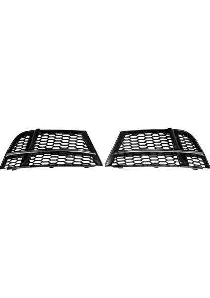 Audi A3 S3 S-Line 2016-2020 8V3807681AE 8V3807682Q Için Ön Tampon Sis Örtü Izgara Kapağı (Yurt Dışından)