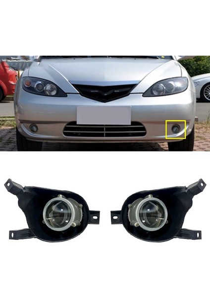 1paır Araç Ön Tampon Sis Lambaları Montajı Sürüş Lambası Sis Lambası Haima Için 3 2007 2008 2009 2011 2011 2012 2012 (Yurt Dışından) fiyatları