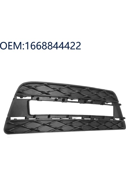 Sağ Ön Tampon Gündüz Çalışan Sis Işık Kapağı Kaplama Izgara Mercedes Benz GL450 GL350 450 1668845422 1668844422 (Yurt Dışından)