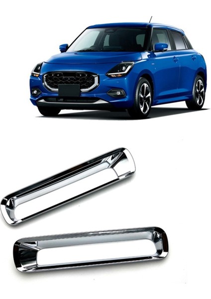 Suzuki Swift Zd/zc 2024 Dış Aksesuarlar Için Arka Sisli Lamba Kapağı Kapağı Kaplama Kaplama Kromu (Yurt Dışından) modelleri