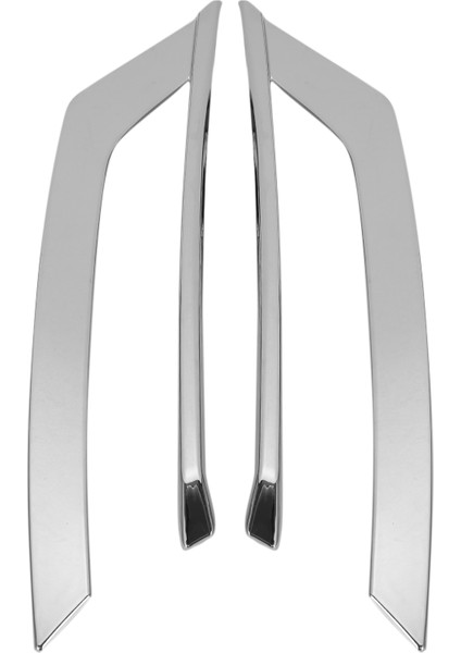 Araba Abs Krom Ön Sisli Kaş Dekorasyon Kapağı Trim Şeridi Volvo S90 V90 2017-19 Dış Aksesuarlar (Yurt Dışından)