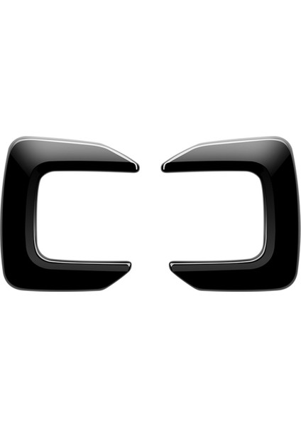 Araba Ön Sis Farları Kuzdan Çıkartma Honda Wrv 2024 Japonca Versiyon Sis Lambası Göz Kapağı Kap Kapak Parlak Siyah (Yurt Dışından)