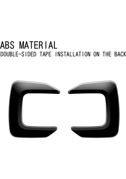 Araba Ön Sis Farları Kuzdan Çıkartma Honda Wrv 2024 Japonca Versiyon Sis Lambası Göz Kapağı Kap Kapak Parlak Siyah (Yurt Dışından) indirimleri