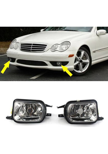 Araba Ön Tampon Sis Farları Lamba Sis Lambası Benz C-Serisi W203 2001-2007 Sağ 2158200656 (Yurt Dışından) fiyatları