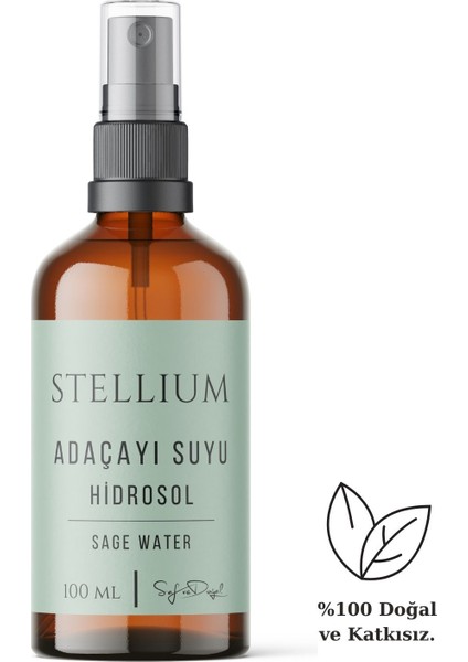 Adaçayı Suyu %100 Doğal Hidrosol – Cilt ve Saç Bakımı, Ferahlatıcı Tonik, 100 M modelleri