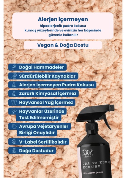 Home Oda ve Kumaş Kokusu | Hipoalerjenik Pudra Kokulu indirimleri