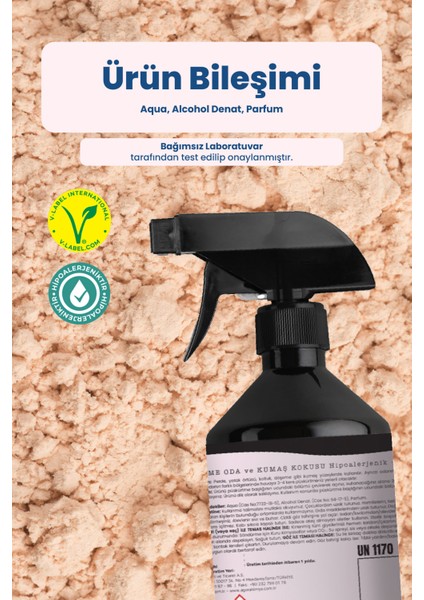 Home Oda ve Kumaş Kokusu | Hipoalerjenik Pudra Kokulu