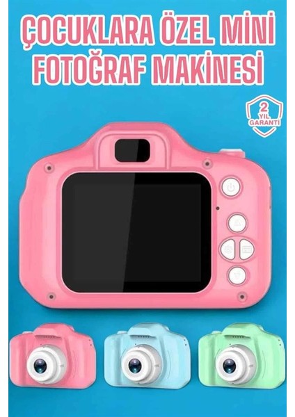 Çocuk Kamerası Dijital 1080P Hd Kaliteli Mini Fotoğraf Makinesi Profesyonel fiyatları