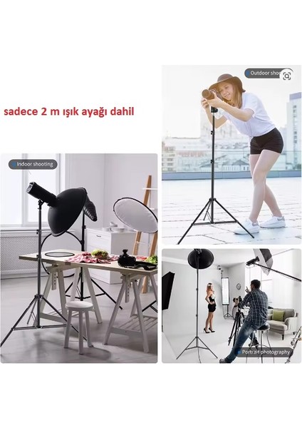 Işık Ayağı Light Stand 200 Cm (2 Metre) indirimleri
