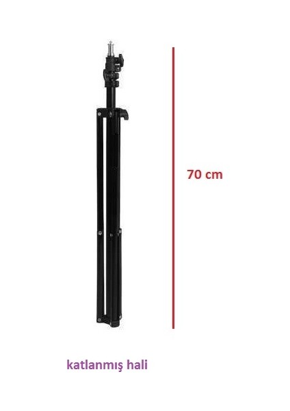 Işık Ayağı Light Stand 200 Cm (2 Metre)