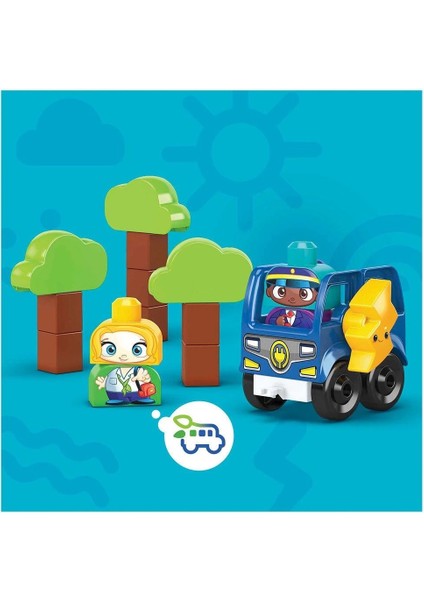 HDX90 Mega Bloks, Doğa Dostu Otobüs Seti, 36 Parça, +1 Yaş fırsatları