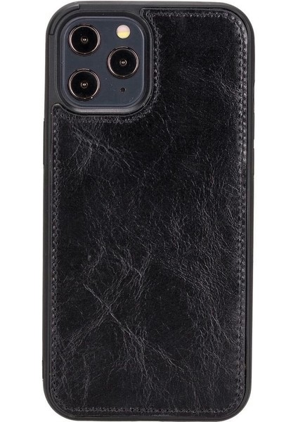 Apple iPhone 12 Pro Max Uyumlu Deri Cüzdanlı Kılıf Rst1 Siyah modelleri