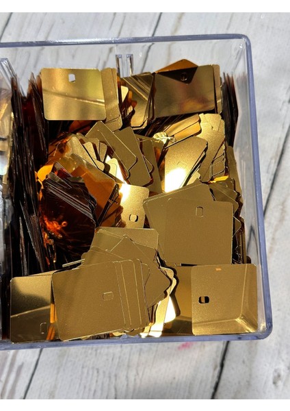 Kare Pul Çanta, Supla Pulu 25 gr 30X30 mm (3x3 cm)