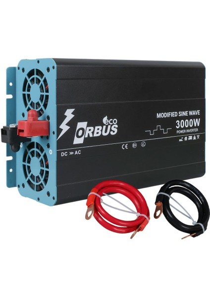 ORB3000M 12 Volt - 3000 Watt Eco Modified Sinus Inverter fiyatları