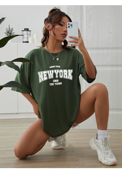 -Kadin Siyah California Baskılı T-Shirt Ünisex fiyatları