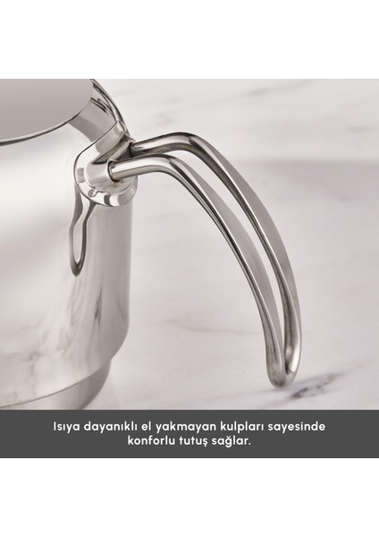 Deren Devrilmez Maxi Boy Indüksiyon Tabanlı Çaydanlık Takımı modelleri