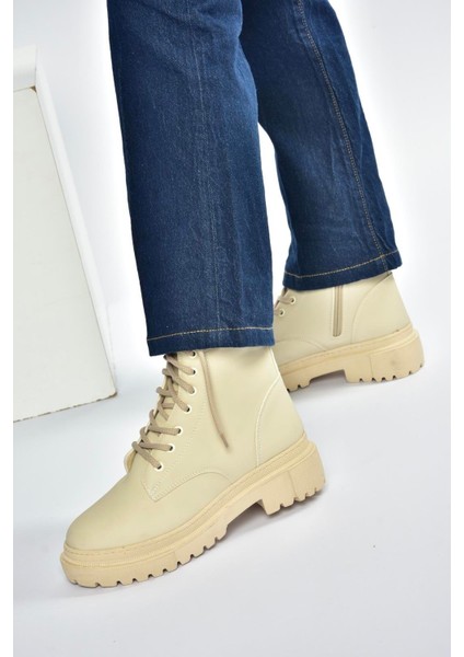 V973192401 Bej Nubuk Kalın Tabanlı Postal Bot fırsatları