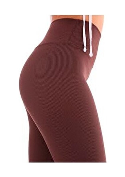 Büyük Beden Yüksek Bel Toparlayıcı Fitilli Tayt fiyatları