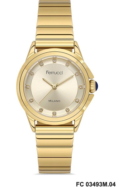 FC03493M.04 Altın Renk 29 mm Kadın Kol Saati
