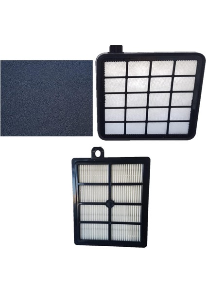 VC07R302MVR/TR Elektrikli Süpürge Uyumlu Filtre Seti