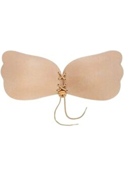 Askısız Dikişsiz Dolgun Gösteren Silikon Yapışkanlı Kelebek Sütyen modelleri